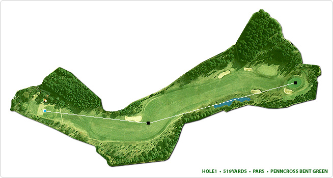 HOLE1 / 519YARDS / PAR5