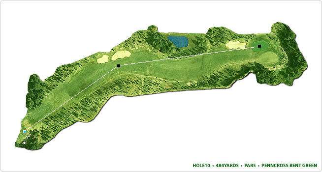 HOLE10 / 484YARDS / PAR5