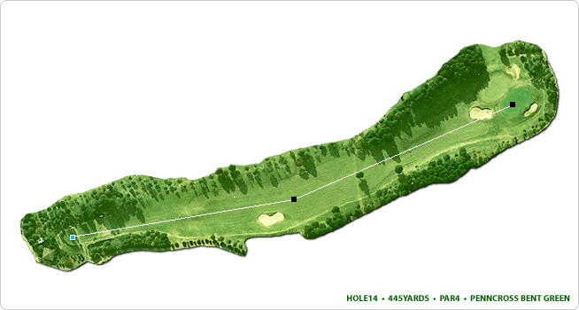 HOLE14 / 445YARDS / PAR4