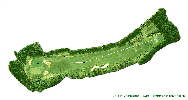 HOLE17 / 383YARDS / PAR4