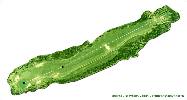 HOLE18 / 527YARDS / PAR5